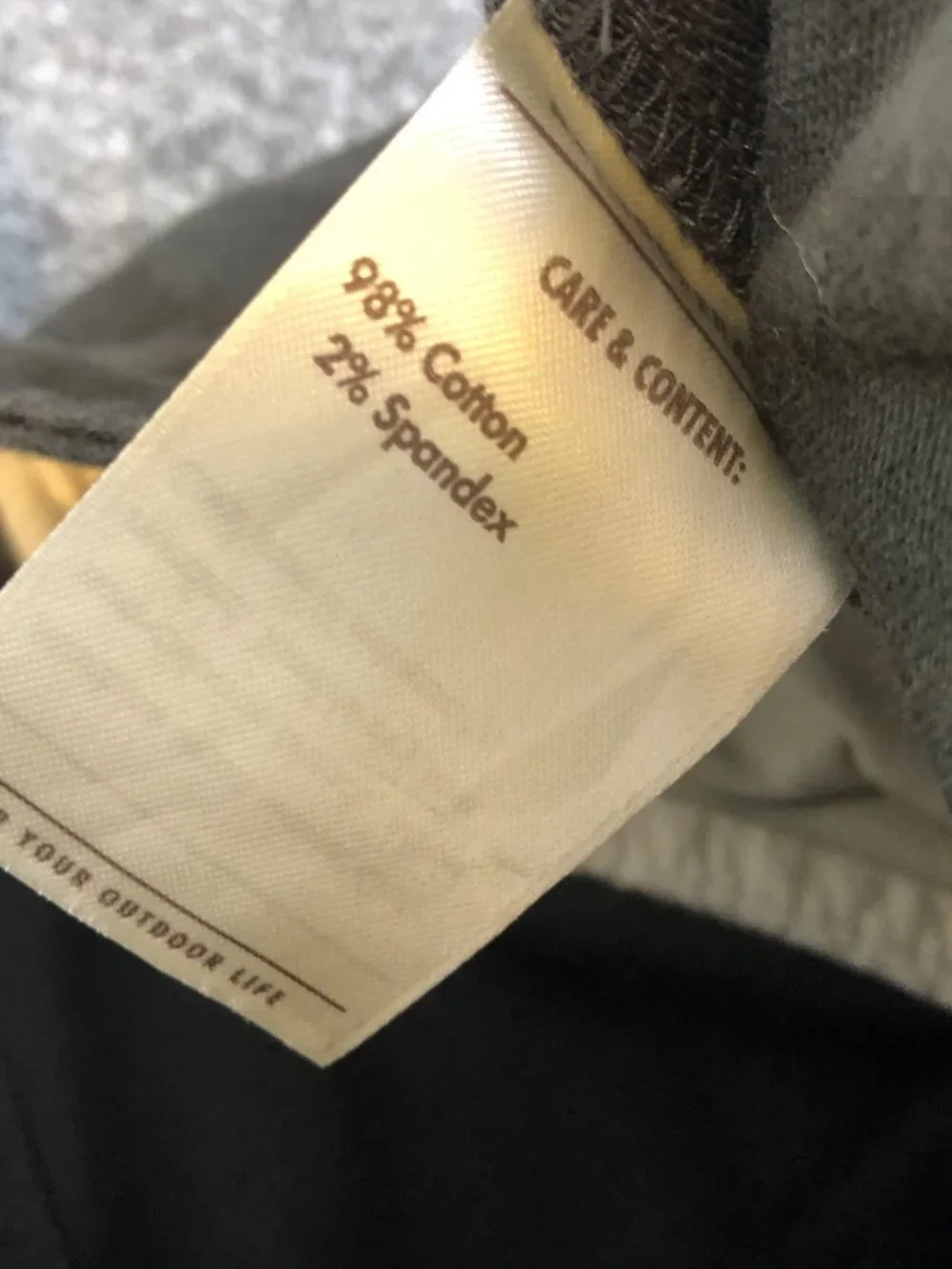 REI Co-Op Trailsmith Jogger Pants Mens 36x34 Gray Double Knee Stertch Outdoor